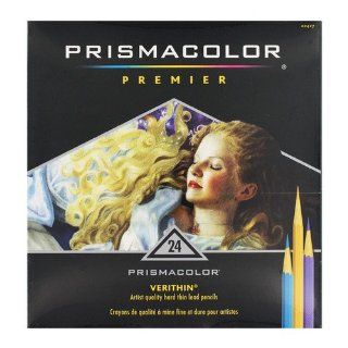 24 Prismacolor Verithin Colored Art Pencils Asstd Color Fast Shipping and Ship Worldwide  Other Products  