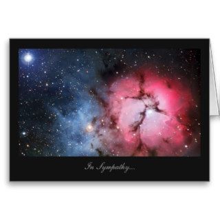 Trifid Nebula   In Sympathy Greeting Cards
