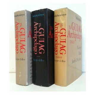 The Gulag Archipelago, 3 Volumes ( 3 Volume set), Complete Alexsandr Solzhenitsyn Books