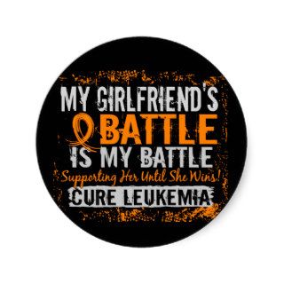My Battle Too 2 Leukemia Girlfriend Stickers