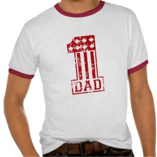 No. 1 Dad Canada T shirts