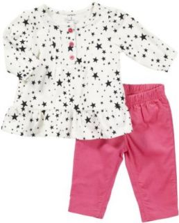 Carter's Baby Girls' L/S Woven Set Clothing