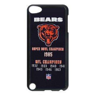 Custom NFL Chicago Bears Back Cover Case for iPod Touch 5th Generation LLIP5 576 Cell Phones & Accessories