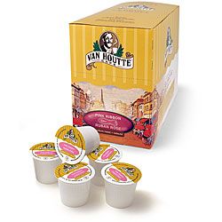 Van Houtte Pink Ribbon Medium Coffee K Cups for Keurig Brewers (96 K Cups) Coffee
