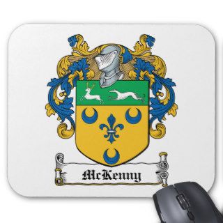 McKenny Family Crest Mouse Mat