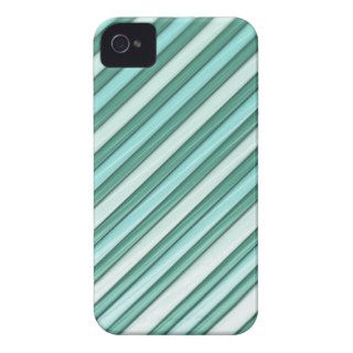 Cool Blue Stripes iPhone 4 Cases