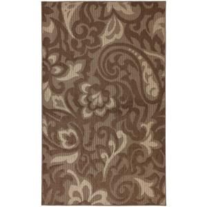 Mohawk Forte Dark Cocoa,Taupe and Coconut 8 ft. x 10 ft. Area Rug 289249