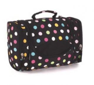 Everest Deluxe Toiletry Bag, Polkadot, One Size Clothing