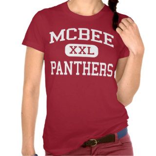 McBee   Panthers   High   McBee South Carolina T shirts