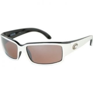 Costa Del Mar Caballito Cl30 White/black Silver Mirror 580 Sunglasses Clothing