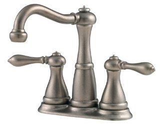 Pfister T46 M0BE Marielle 3 Hole Widespread Faucet   Rustic Pewter   Touch On Bathroom Sink Faucets  