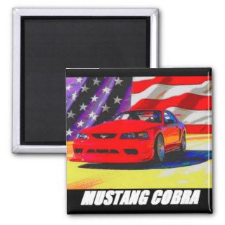 2000 Mustang Cobra Fridge Magnets