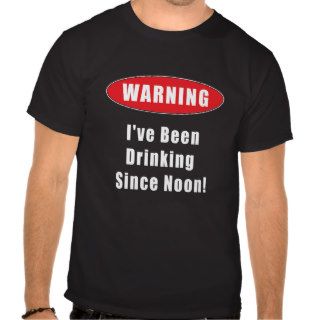Warning Noon T shirts