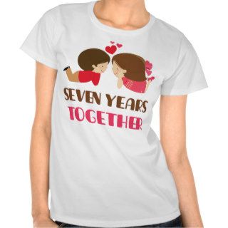 7th Anniversary Gift For Her Shirt