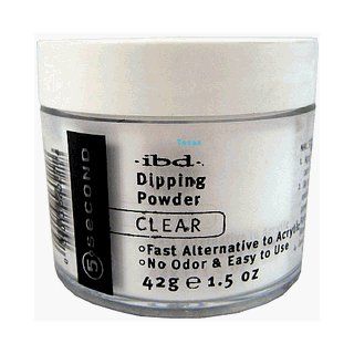 IBD 5 Second Dipping Powder Clear   1.5oz.  Nail Care Product Sets  Beauty