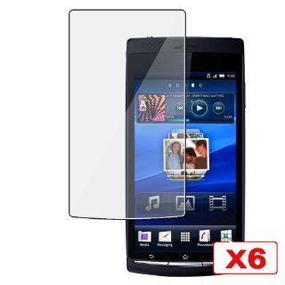 CommonByte 6 Cover Screen Protector for Sony Ericsson Xperia Arc Cell Phones & Accessories
