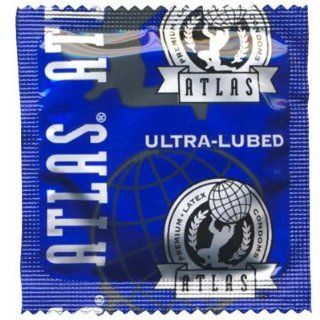 Atlas Ultra Lubed Condoms 100 Bag Health & Personal Care