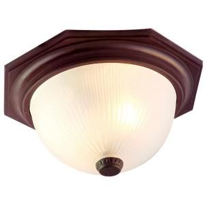 Acclaim Lighting Outer Banks Collection 2 Light Ceiling Mount Outdoor Architectural Bronze Fixture 75ABZ