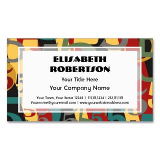 Symphony # 5 Fifth or Fiftieth Birthday Annivesary Business Card