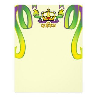 The Queen gets the BIG beads Letterhead Design