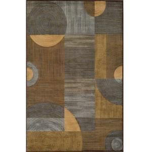Momeni Marvelous Brown 5 ft. 3 in. x 7 ft. 6 in. Area Rug DR 01