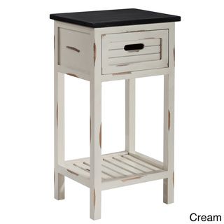 Gallerie Decor Shoreham One Drawer Accent Table Coffee, Sofa & End Tables