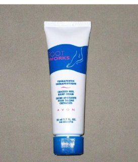 Avon Foot Works Therapeutic Cracked Heel Relief Cream, 1.7 fl. oz. VERY HARD TO FIND. DISCONTINED. 