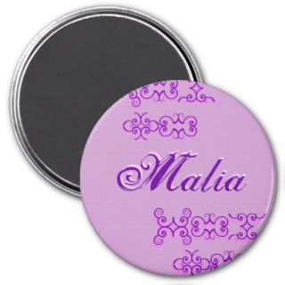 Malia Designer Name II Magnet