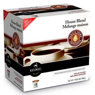 Barista Prima Coffeehouse House/Melange Maison Blend K Cups for Keurig Brewers (Case of 96) Coffee