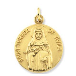 ST. TERESA OF AVILA MEDAL Religious Medallions Jewelry