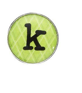 Ganz Everyday ER27485 .5" Letter K Snap On Pendant Charm  Other Products  