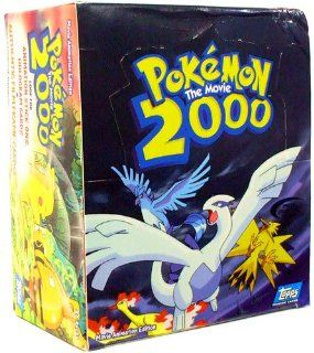 Topps Pokemon The Movie 2000 Booster Box 36 Packs Toys & Games