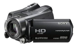 Sony HDR SR12 10.2MP 120GB High Definition Hard Drive Handycam Camcorder with 12x Optical Image Stabilized Zoom  Hard Disk Drive Camcorders  Camera & Photo