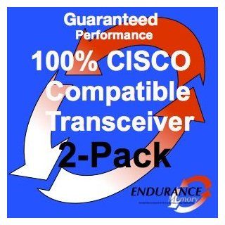 X2 10GB SR, 10GBase SR X2 100% Cisco Compatible Optical Transceiver 2 Pack Computers & Accessories