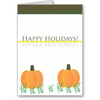 Pumpkin Greeting Greeting Cards