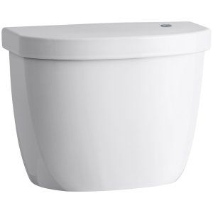 Kohler K 5692 0 WHITE CIMARRON Touchless 1.28 GPF Toilet Tank Only