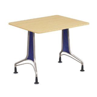 KI Furniture 36" x 30" Rectangular Table with Perforated End Panels   Dining Tables
