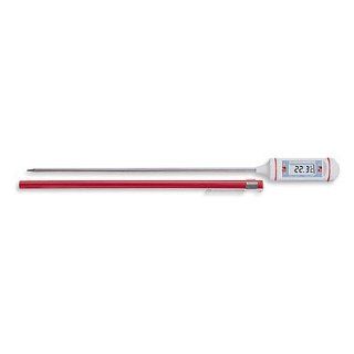 Cole Parmer Longstem thermometer;11 1/2"L; range; 58 to 572F,  50 to 300C ( Not NIST) Science Lab Digital Thermometers