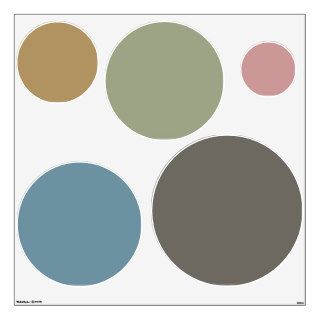 Trendy Neutral Colors Wall Decals