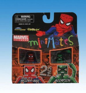 Marvel Minimates S. 30 House of M SpiderMan & Scorpion Toys & Games