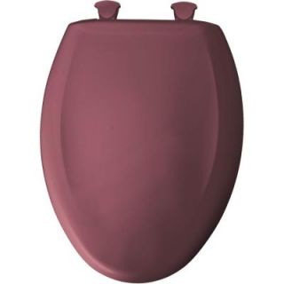 Slow Close STA TITE Elongated Closed Front Toilet Seat in Raspberry 1200SLOWT 343