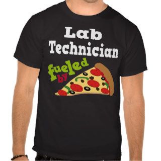 Lab Technician (Funny) Pizza T Shirt