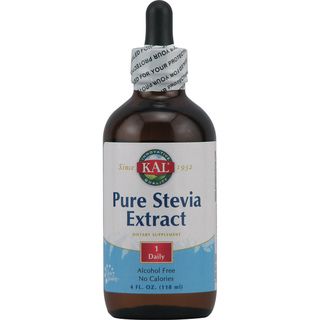 Pure Stevia Liquid Extract Liquid (4 ounces) Kal Supplements