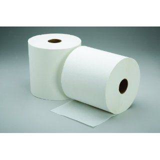 SKILCRAFT 8540 01 592 3324 Recycled Fiber Single Ply Continuous Roll Paper Towel, 800' Length x 8" Width, White (Box of 6) Office Electronics