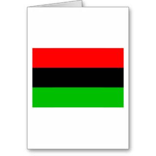 African American Flag Cards