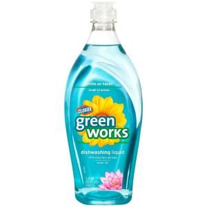 Green Works Natural 22 oz. Water Lily Dishwashing Detergent 4460030171