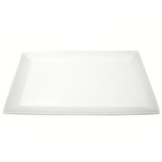 Threshold Rectangular Porcelain Platter   White (15.5x10)