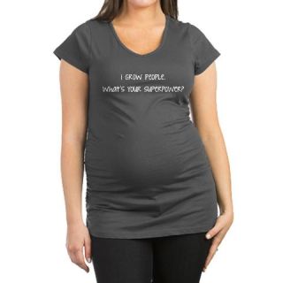  I Grow People Maternity T Shirt