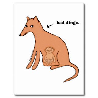 "Bad Dingo" Postcards