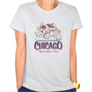 CHICAGO TODDLIN TOWN TEE SHIRTS